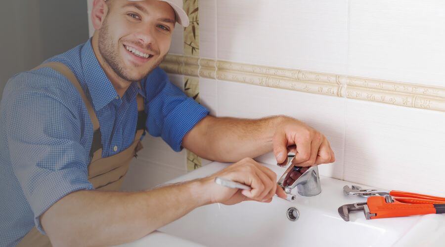 Faucet cartridge replacement in Andover, ME